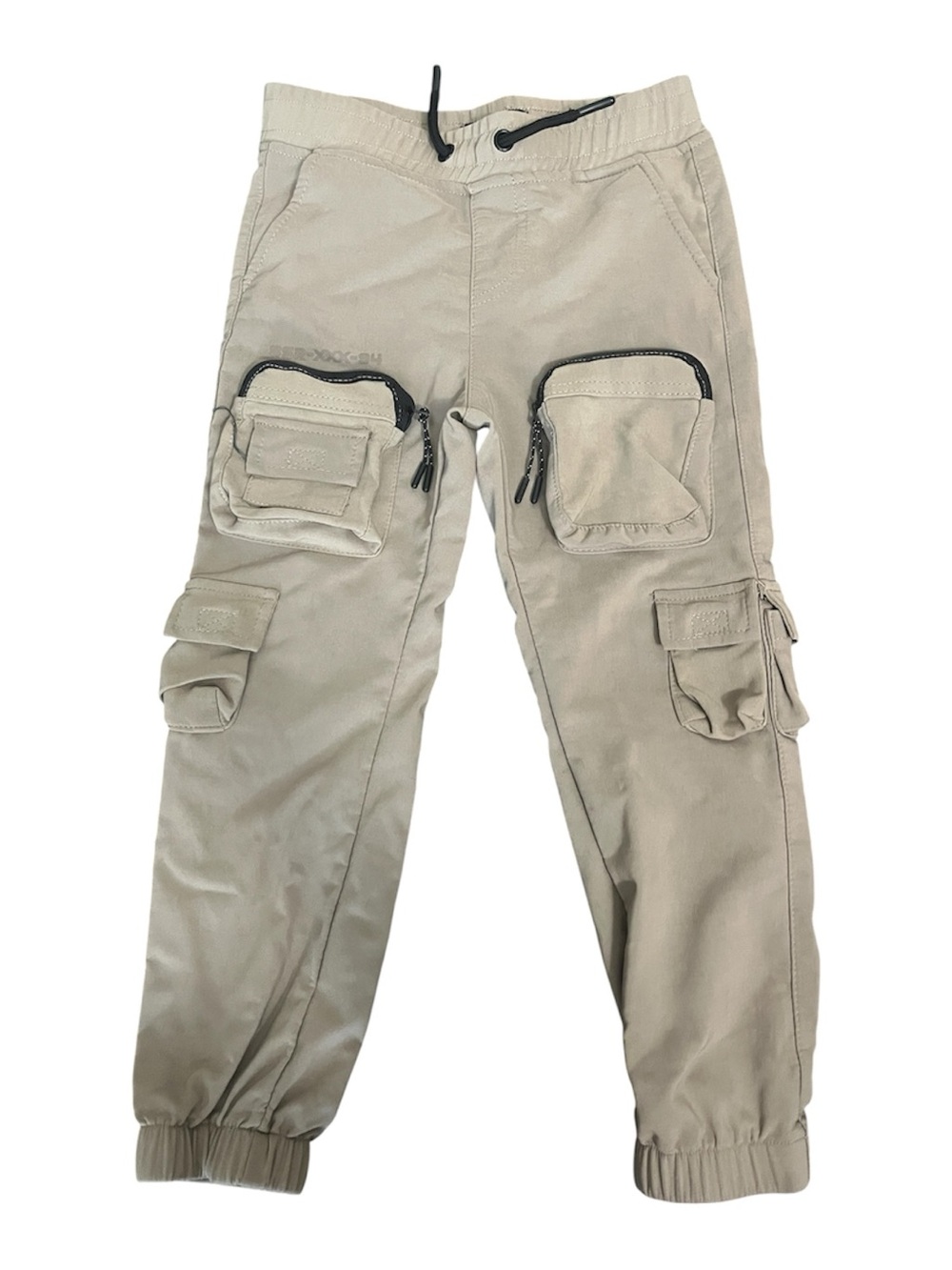 Men's Tactical Cargo Jogger Pant- Beige